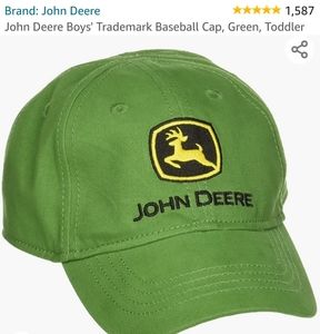 Toddler John Deere Tradmark Boys Baseball Cap 🚜